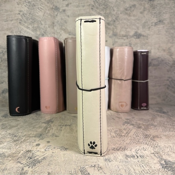 Foxy Fix Handcrafted Tan Leather Notebooks Made in USA - Picture 3 of 9